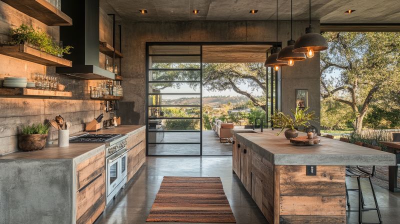 Cement Counter Installation in Napa, CA