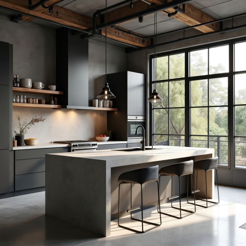Cement Countertop Pouring in Sonoma County, CA