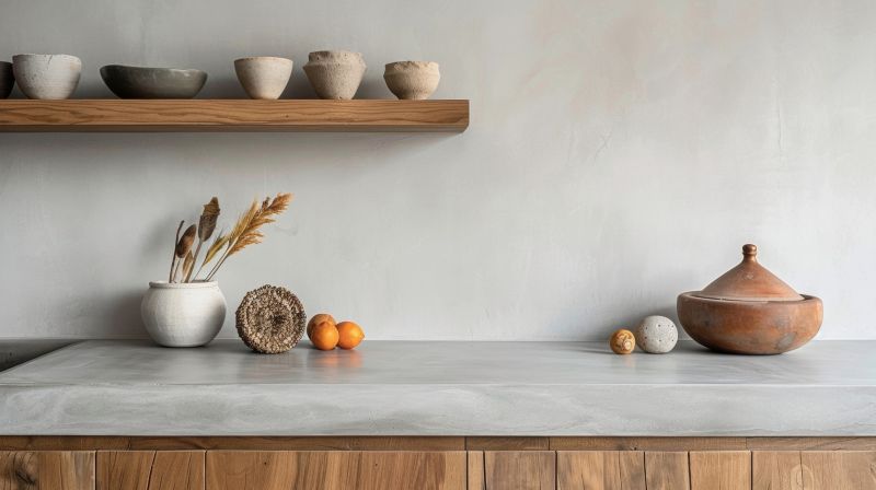 Cement Countertop Installation in Marin County, CA